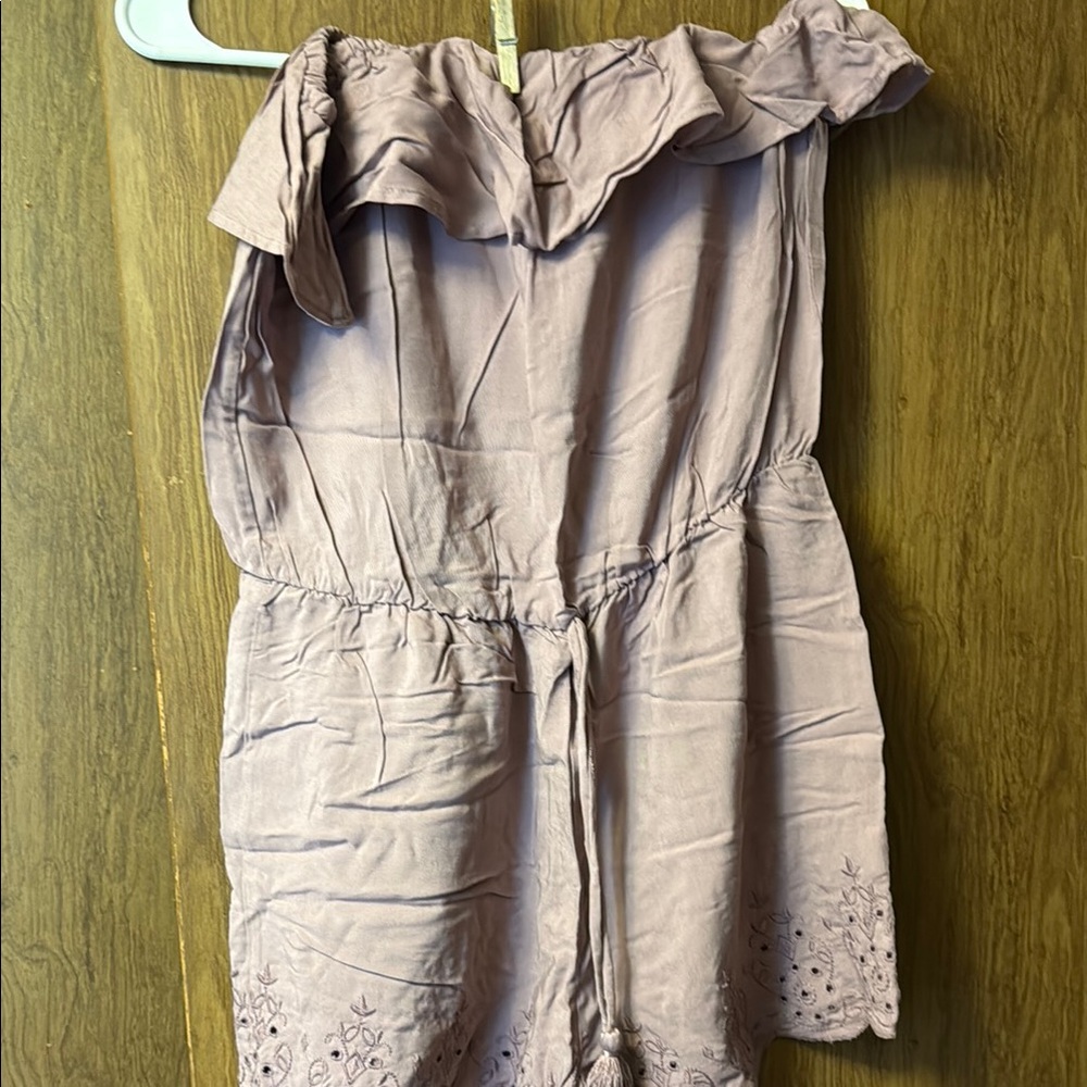 Light Purple Off-Shoulder Romper - Mossimo Supply Co